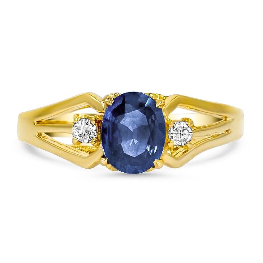Retro Sapphire Vintage Ring