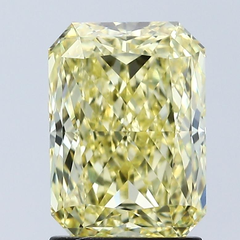 2.07 Ct. Fancy Vivid Yellow Radiant Lab Grown Diamond