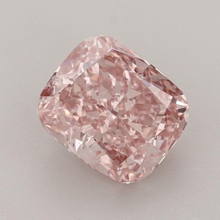 1.54 Ct. Fancy Intense  Pink Cushion Lab Grown Diamond