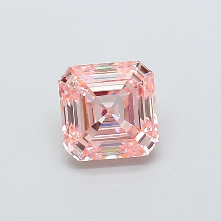 1.33 Ct. Fancy Pink Asscher Lab Grown Diamond