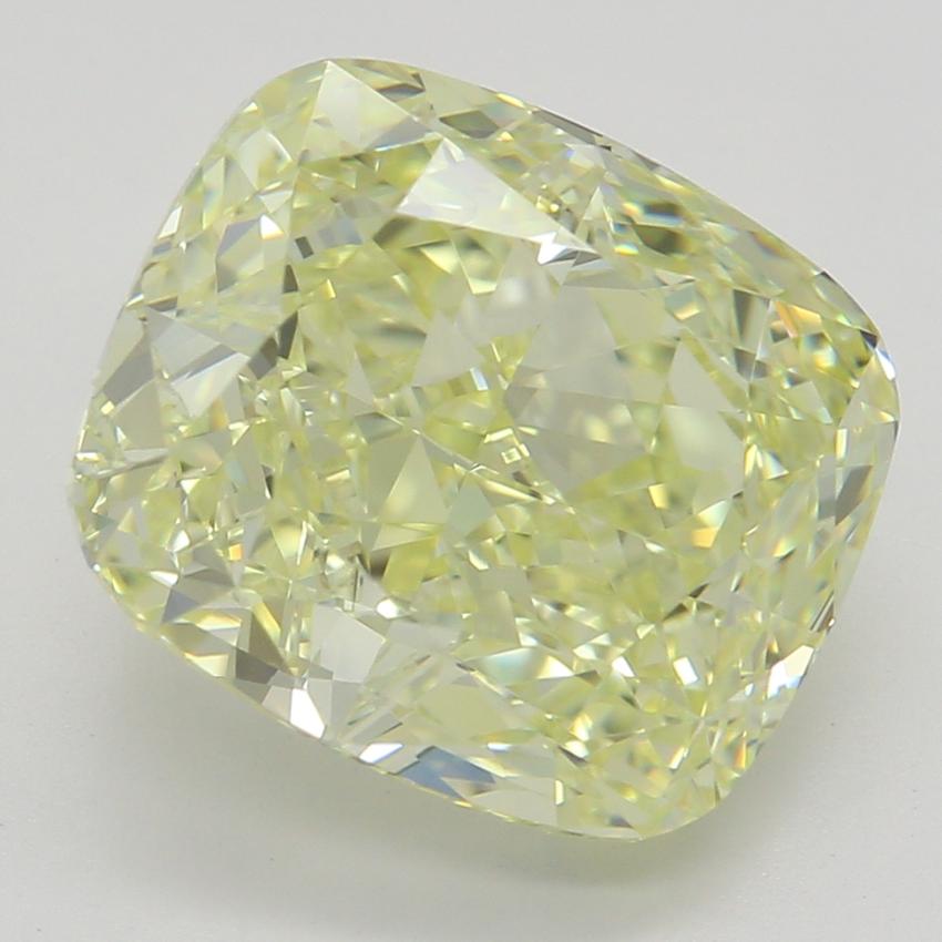 3.60 Ct. Fancy Yellow Cushion Diamond
