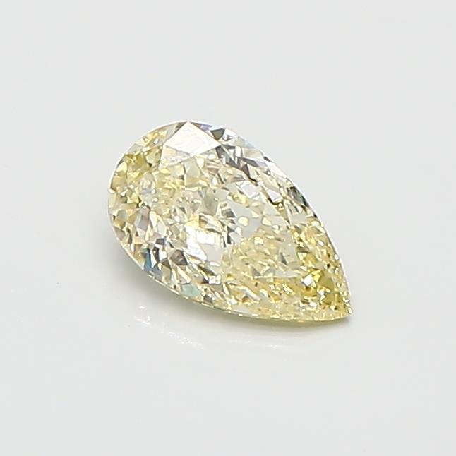0.55 Ct. Fancy Light Yellow Pear Lab Grown Diamond