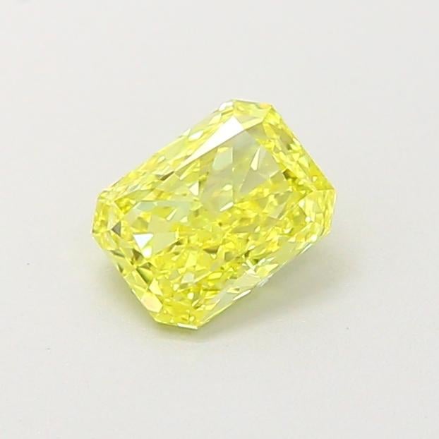 0.52 Ct. Fancy Intense Yellow Radiant Lab Grown Diamond