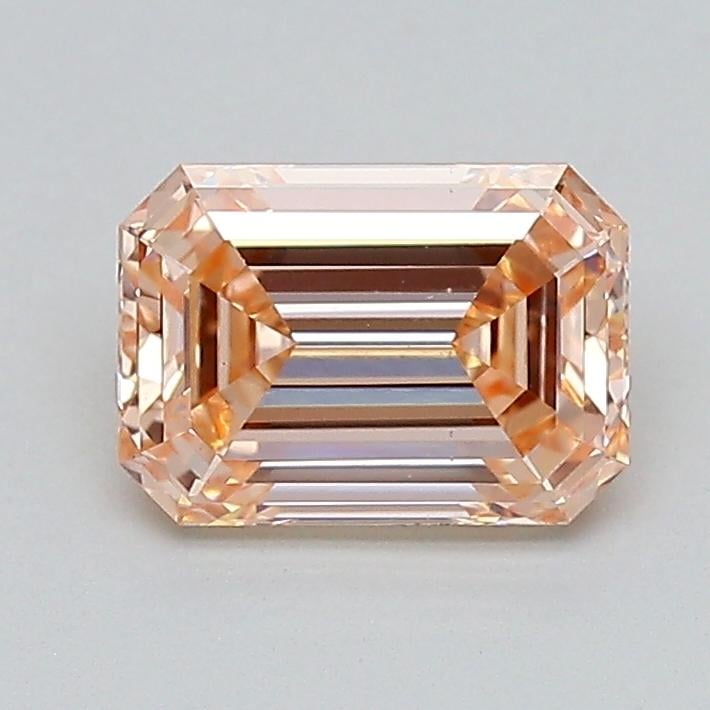1.23 Ct. Fancy Brown Pink Emerald Lab Grown Diamond
