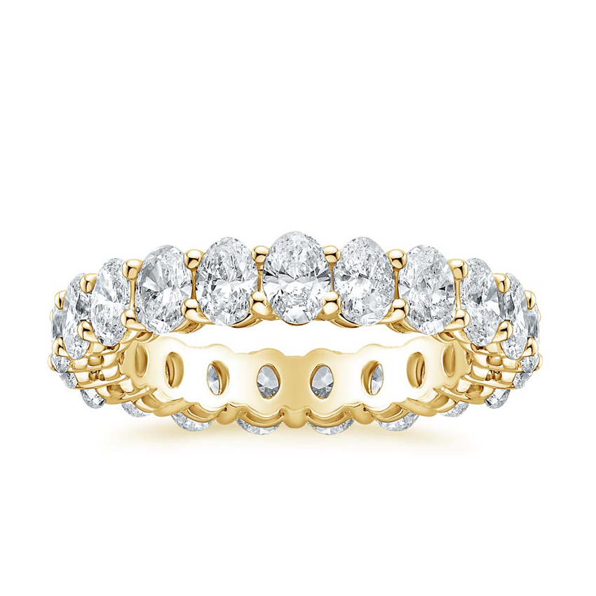 Oval Eternity Lab Diamond Ring (2 Ct. Tw.) - Brilliant Earth