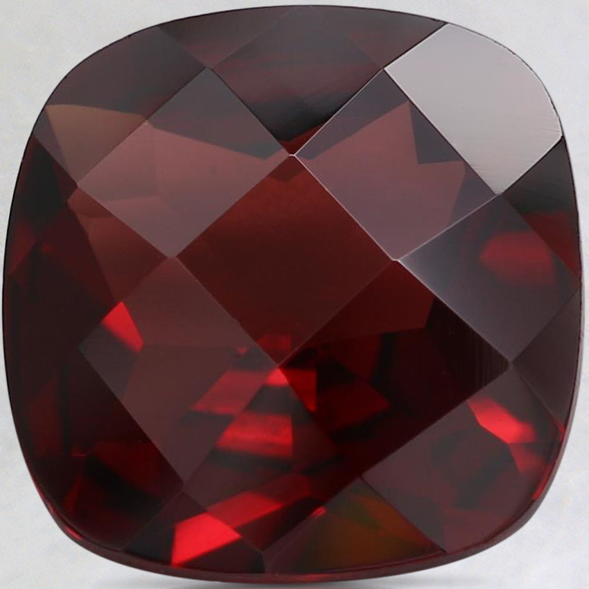 10.1mm Red Cushion Pyrope Garnet