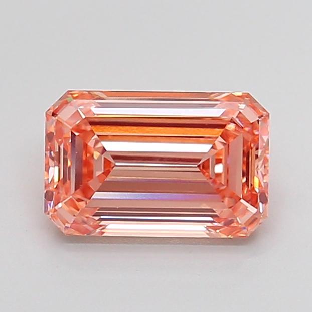 3.02 Ct. Fancy Intense Pink Emerald Lab Grown Diamond