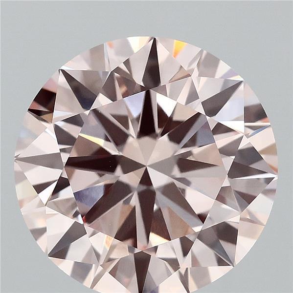 4.49 Ct. Fancy Pink Round Lab Grown Diamond