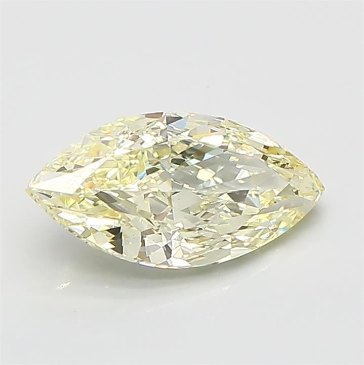 1.57 Ct. Fancy Light  Yellow Marquise Lab Grown Diamond