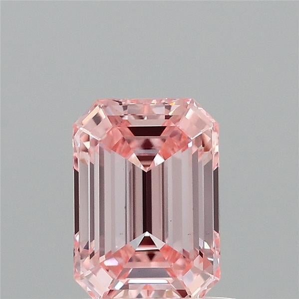 1.05 Ct. Fancy Intense  Pink Emerald Lab Grown Diamond