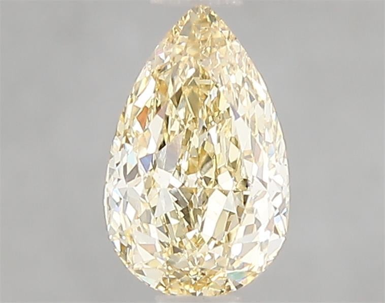 1.08 Ct. Fancy Yellow Pear Lab Grown Diamond