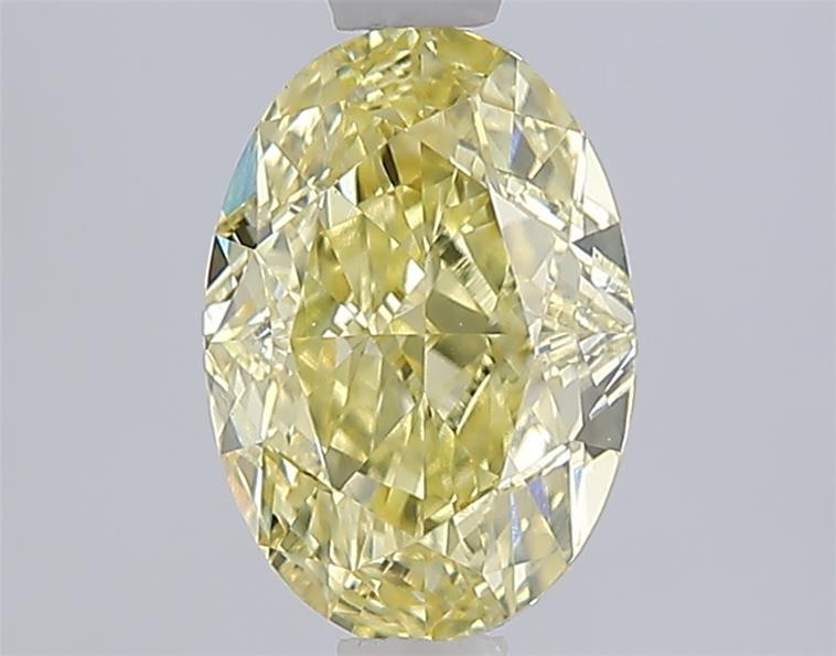 1.55 Ct. Fancy Yellow Oval Lab Grown Diamond
