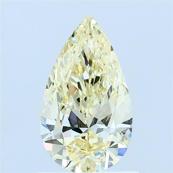 0.66 Ct. Fancy Light Yellow Pear Lab Grown Diamond