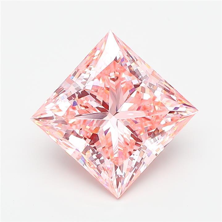 4.85 Ct. Fancy Intense Pink Princess Lab Grown Diamond