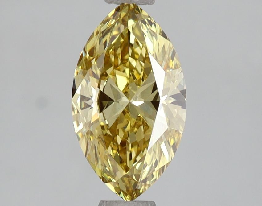 1.04 Ct. Fancy Vivid Yellow Marquise Lab Grown Diamond