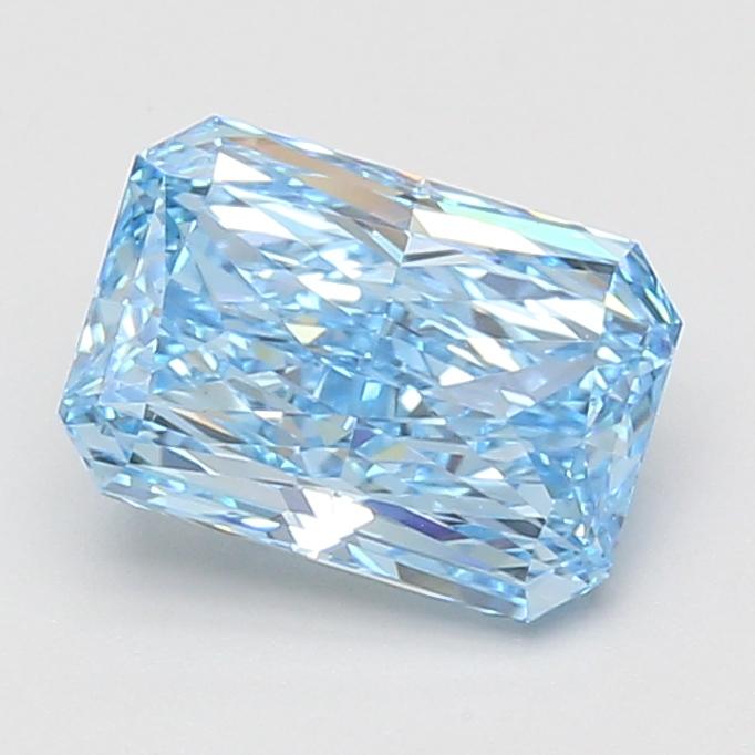 2.07 Ct. Fancy Vivid Blue Radiant Lab Grown Diamond