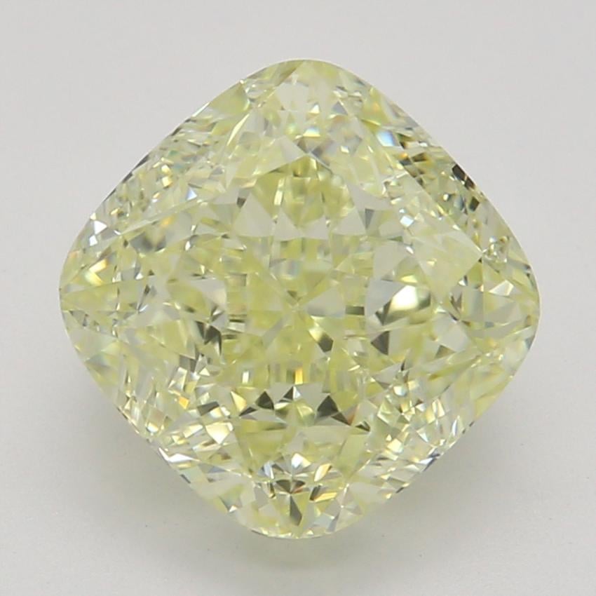 1.77 Ct. Fancy Light Yellow Cushion Diamond