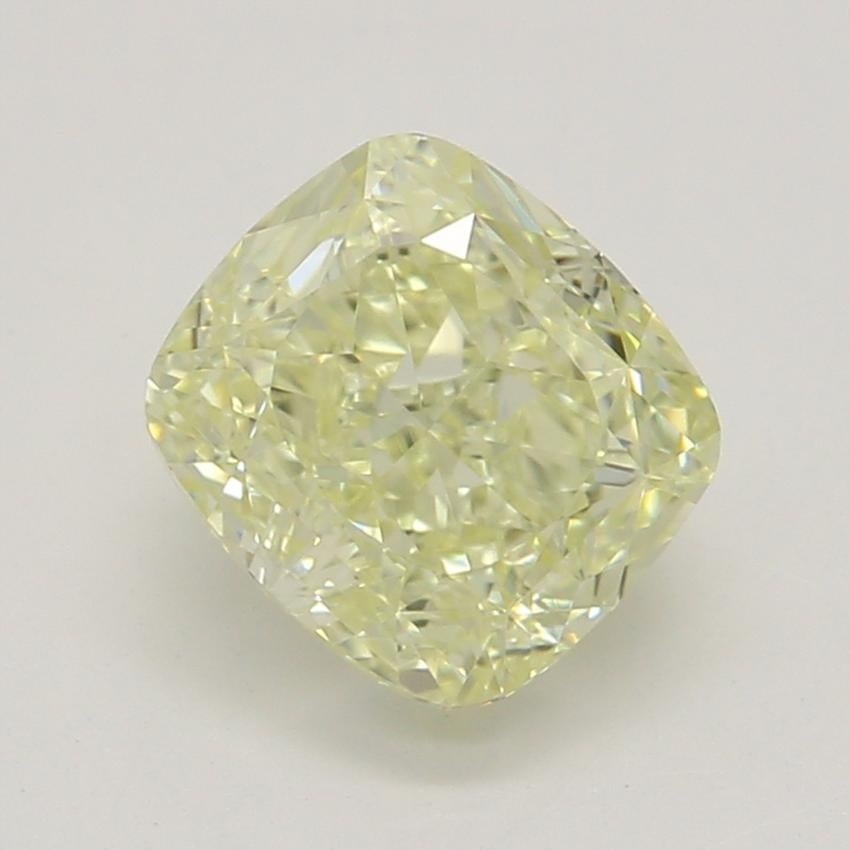 1.00 Ct. Fancy Light Yellow Cushion Diamond