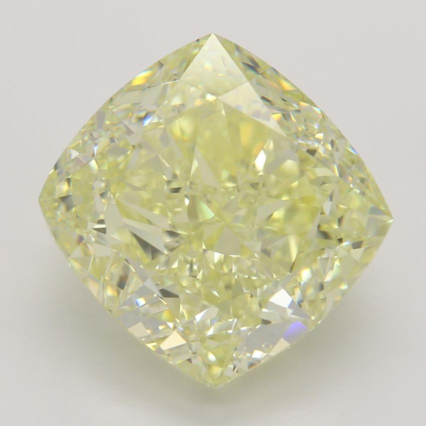10.10 Ct. Fancy Yellow Cushion Diamond