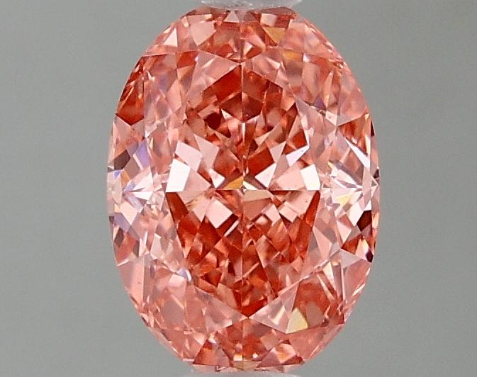 1.39 Ct. Fancy Pink Oval Lab Grown Diamond