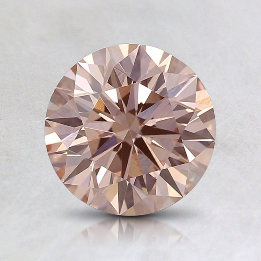 1.11 Ct. Fancy Light Pink Round Lab Grown Diamond