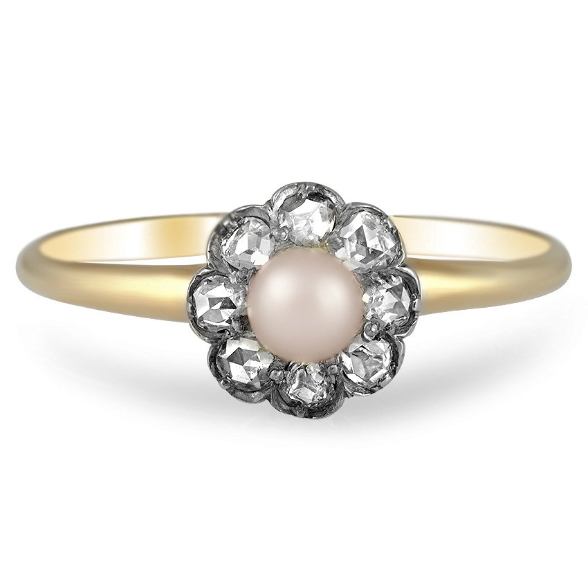Victorian Pearl Vintage Ring | Ennis | Brilliant Earth
