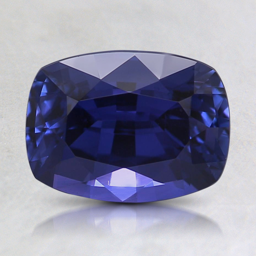 8.1x6mm Premium Purple Cushion Sapphire