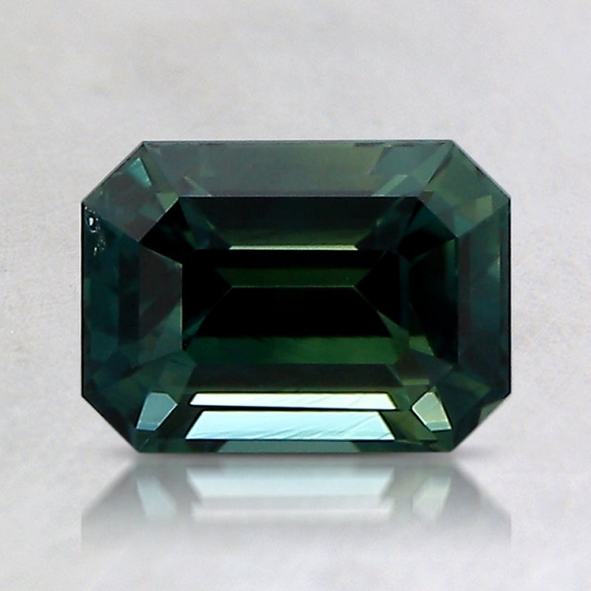 7.4x5.4mm Unheated Bi-Color Emerald Sapphire
