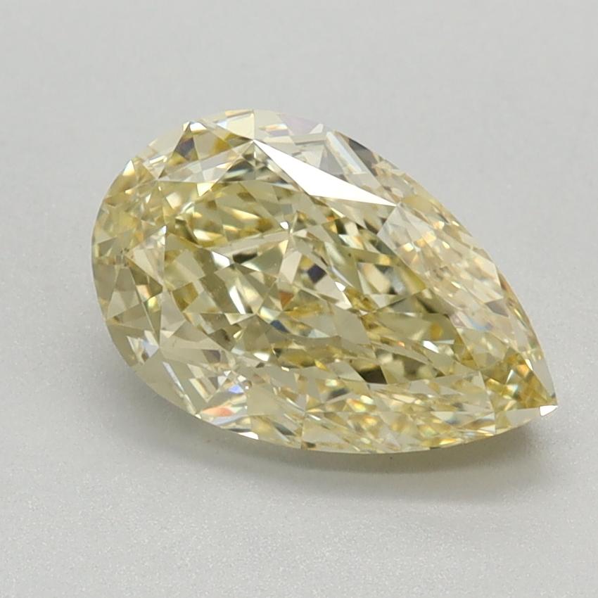 1.35 Ct. Fancy Intense Yellow Pear Lab Grown Diamond
