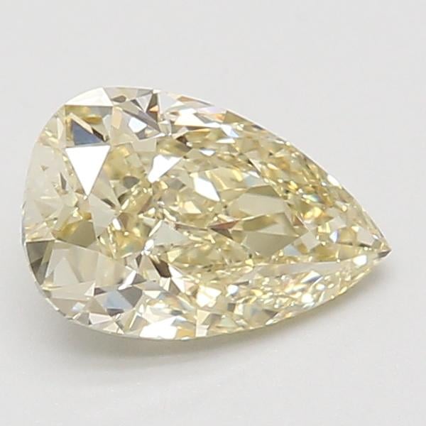 1.53 Ct. Fancy Light Yellow Pear Lab Grown Diamond