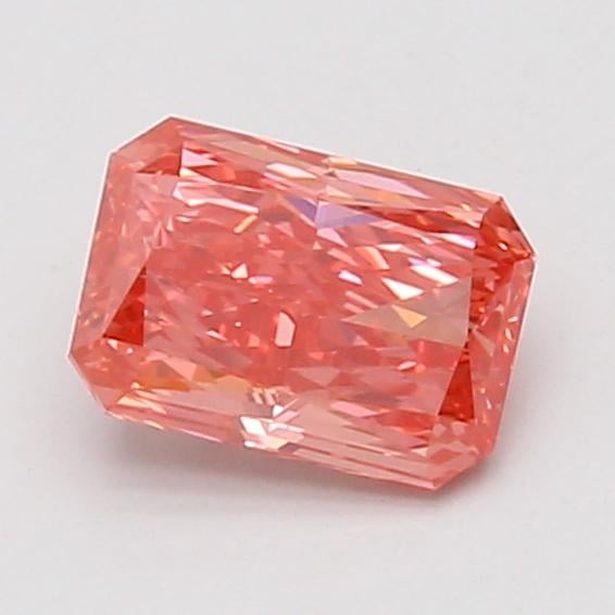 1.05 Ct. Fancy Vivid Pink Radiant Lab Grown Diamond