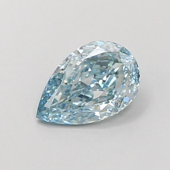 1.00 Ct. Fancy Intense  Blue Pear Lab Grown Diamond