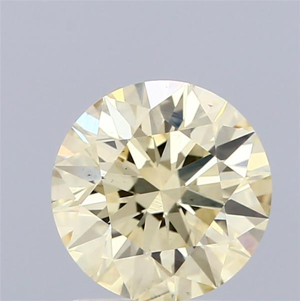 1.73 Ct. Fancy Light Yellow Round Lab Grown Diamond