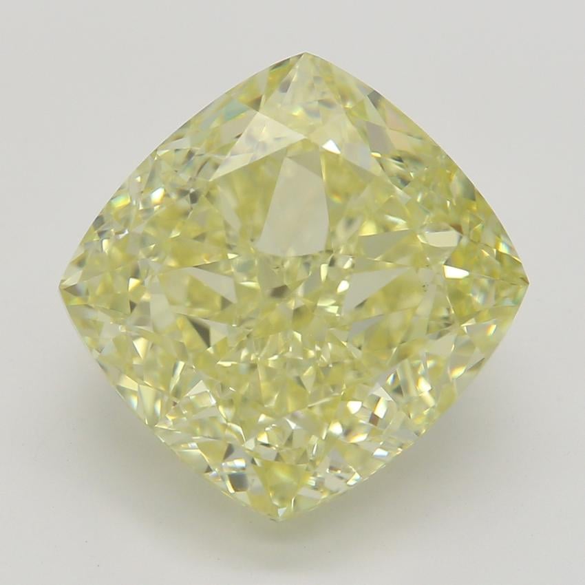 5.56 Ct. Fancy Yellow Cushion Diamond