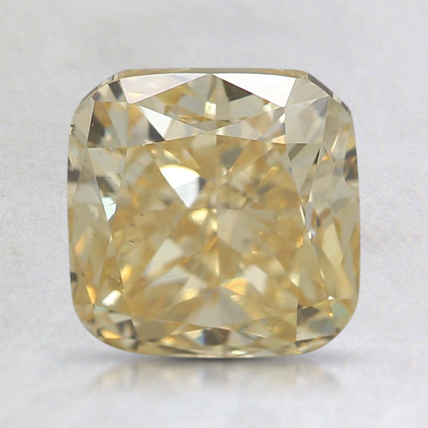 2.09 Ct. Fancy Deep Yellow Cushion Lab Created Diamond