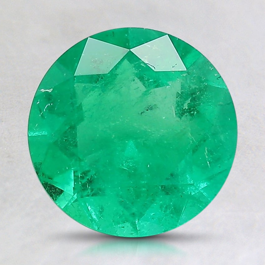 9.7x9.6mm Round Colombian Emerald