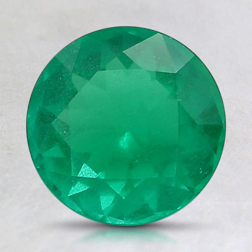 8mm Premium Round Emerald
