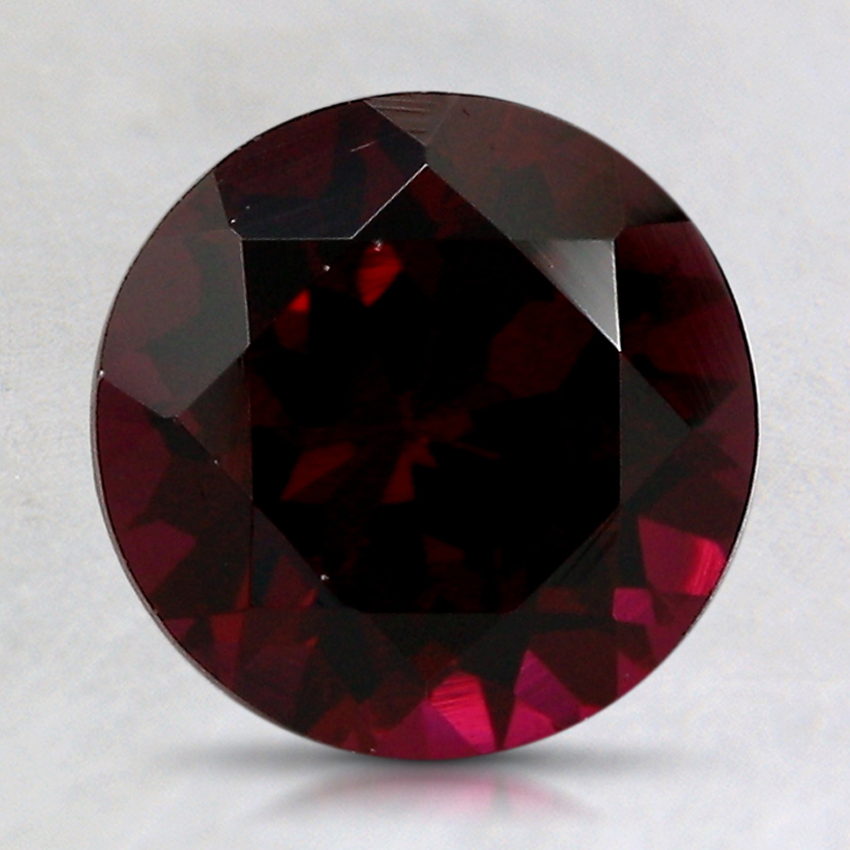 8.4mm Unheated Red Round Rhodolite Garnet