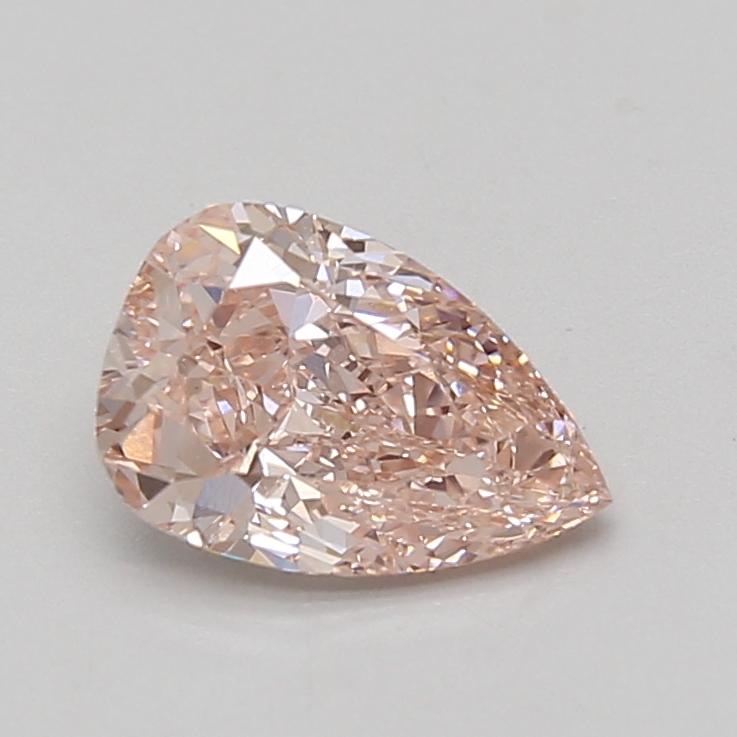 1.53 Ct. Fancy Intense Pink Pear Lab Grown Diamond