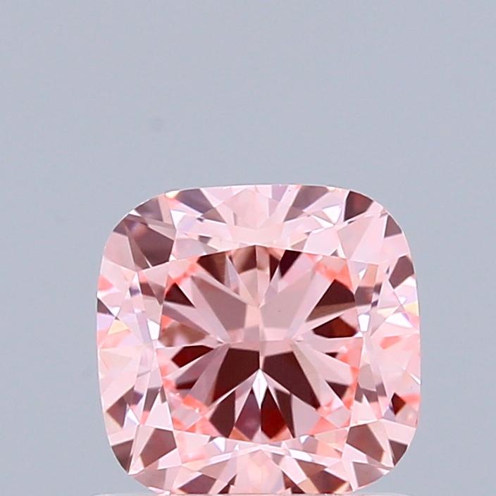 0.99 Ct. Fancy Intense Pink Cushion Lab Grown Diamond