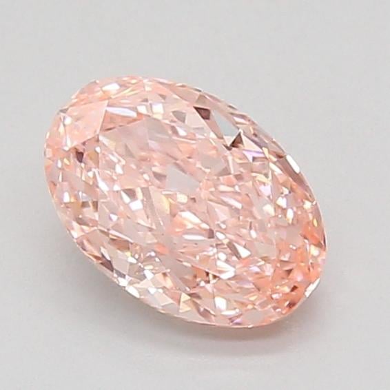 1.09 Ct. Fancy Vivid Pink Oval Lab Grown Diamond