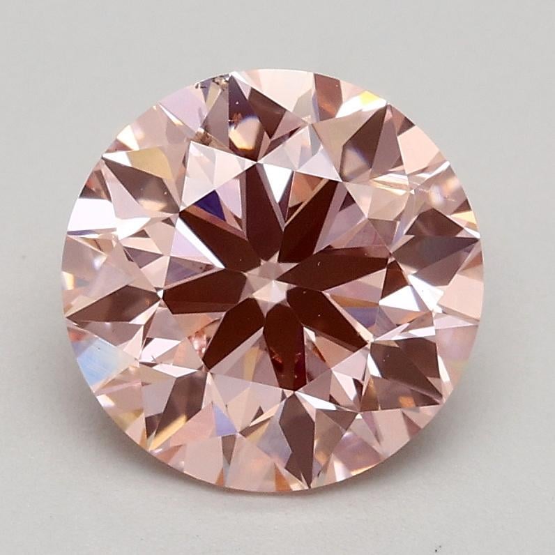 1.50 Ct. Fancy Intense Pink Round Lab Grown Diamond