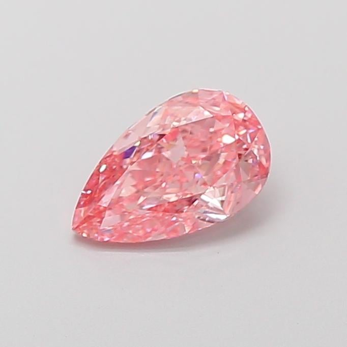 1.04 Ct. Fancy Vivid Pink Pear Lab Grown Diamond