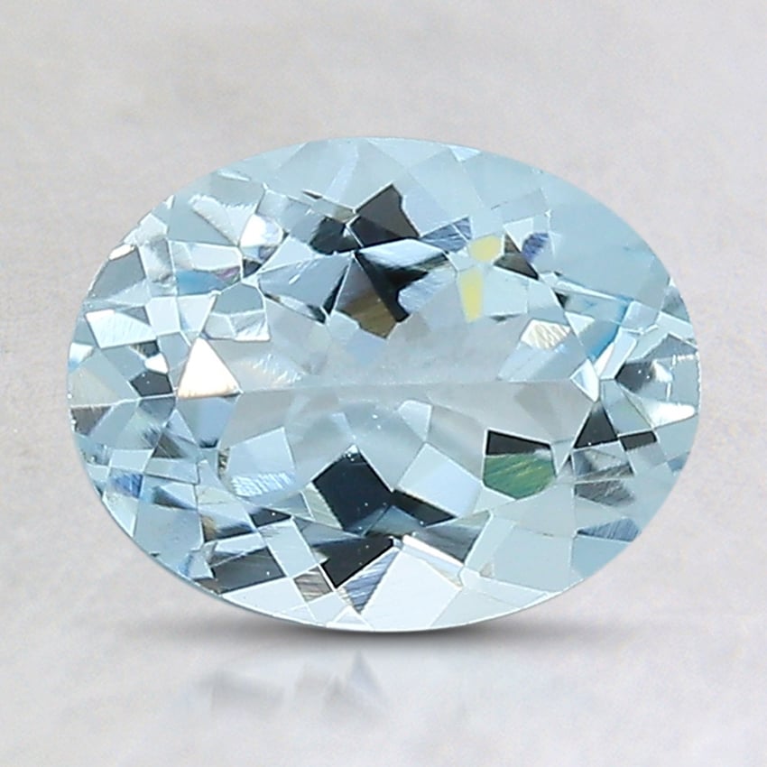 8.4x6.5mm Oval Aquamarine