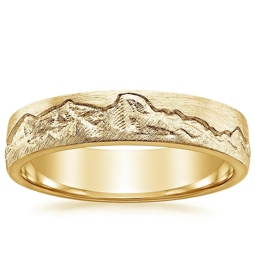 Rose gold diamond engagement ring with surprise diamond details