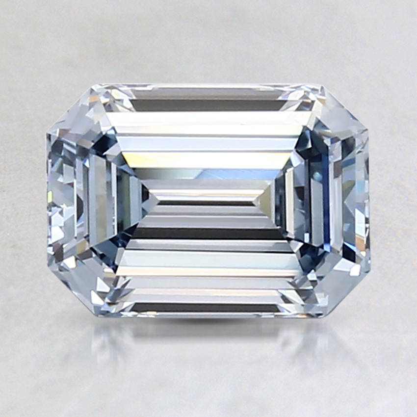 1.58 Ct. Fancy Blue Emerald Lab Grown Diamond