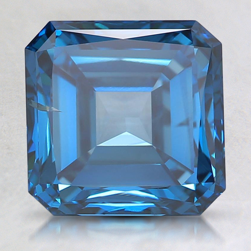 3.02 Ct. Fancy Deep Blue Asscher Lab Grown Diamond