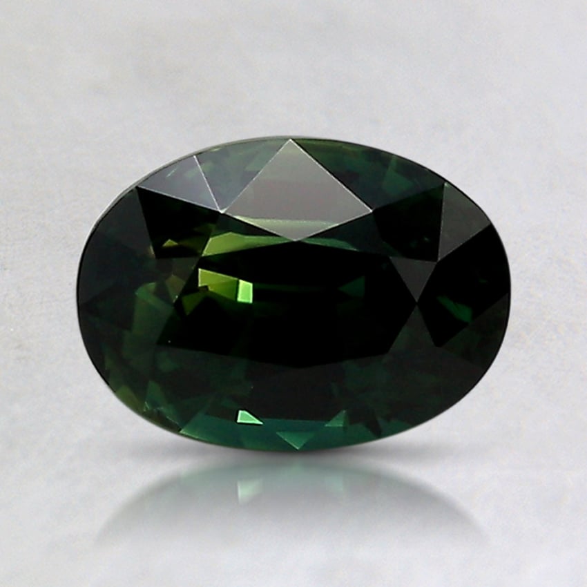 7.5x5.5mm Parti-Color Oval Montana Sapphire