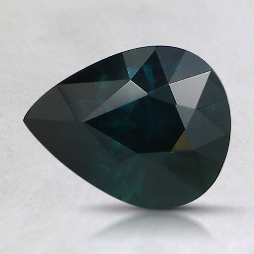 8.3x6.5mm Blue Pear Montana Sapphire
