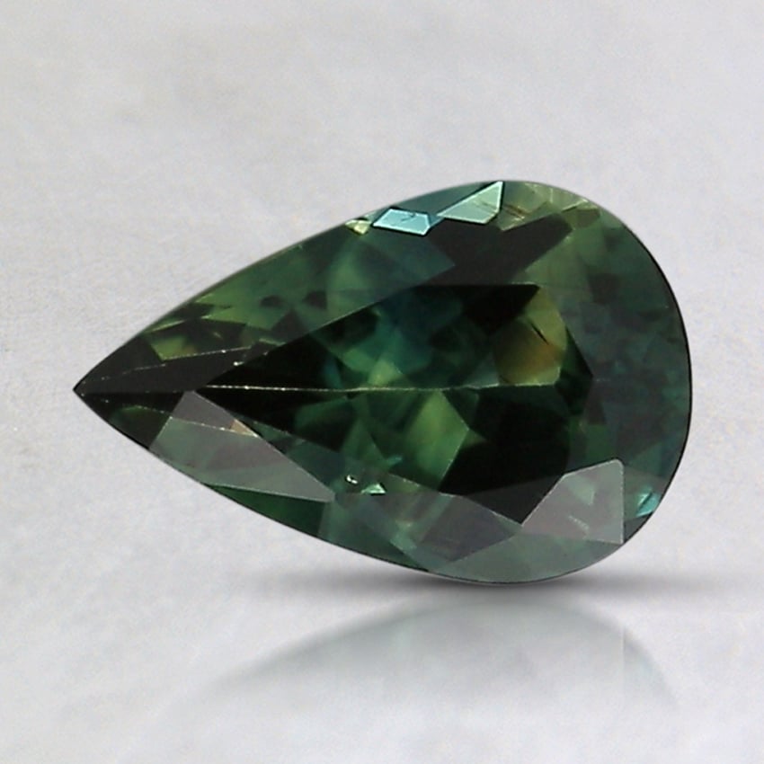 8.2x5.4mm Unheated Parti-Color Pear Australian Sapphire